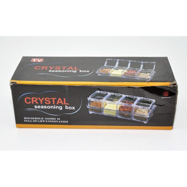 Crystal Seasoning Spice box 4 pcs