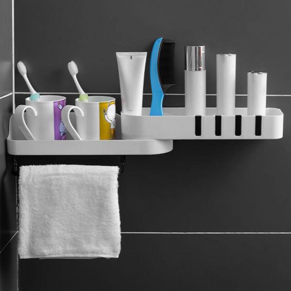 Multipurpose Self Adhesive Rotating Rack