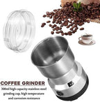 Electric Stainless Steel Spice Grinder