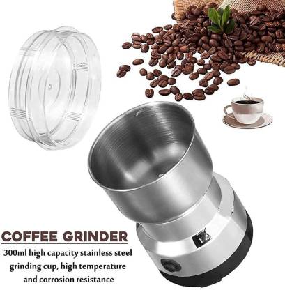 Electric Stainless Steel Spice Grinder