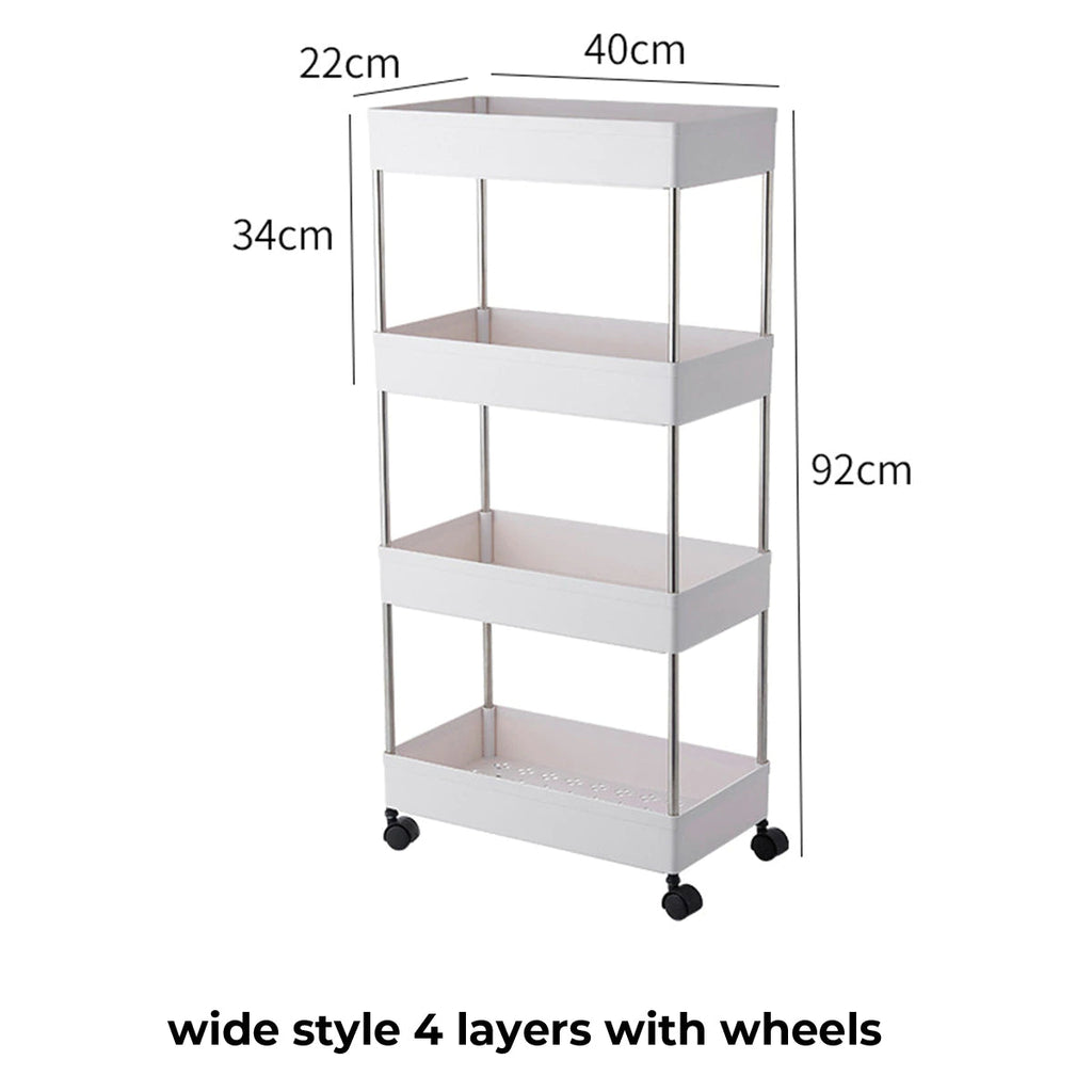 4 Layer Gap Kitchen Storage Rack