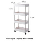 4 Layer Gap Kitchen Storage Rack