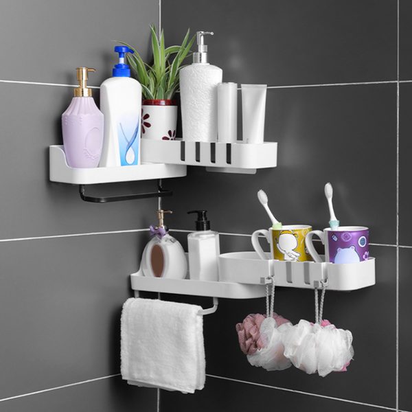 Multipurpose Self Adhesive Rotating Rack