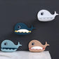 Whale Shapes Soap Dish Wall Mounted