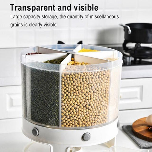 5 Partition Rotating Dispenser