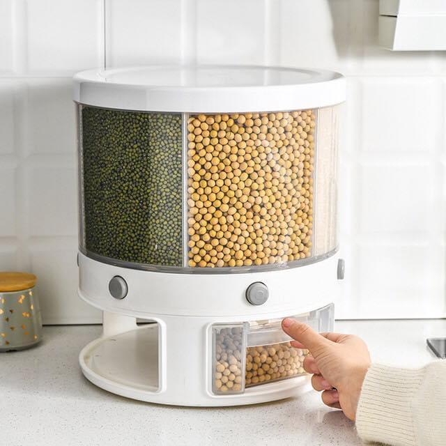 5 Partition Rotating Dispenser