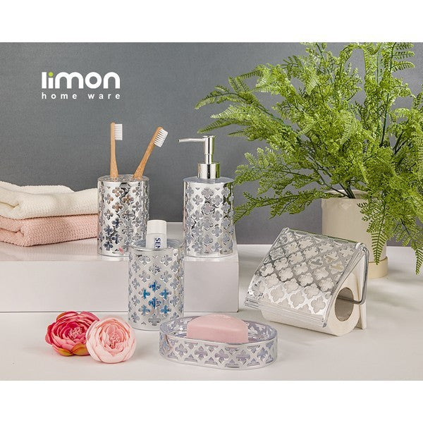 Limon 5 Pcs Bath Accessory Antique