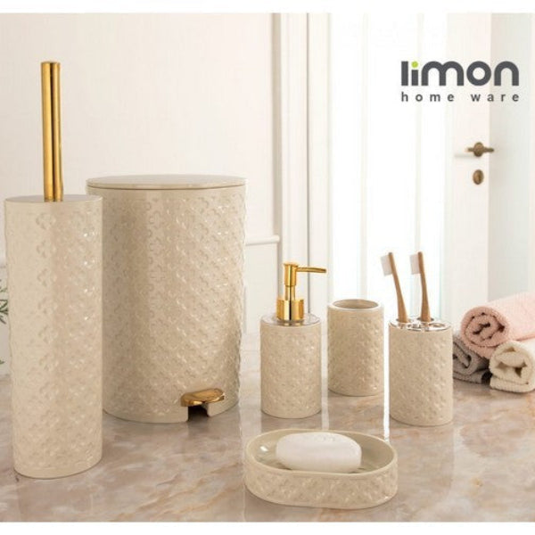Limon 6 Pcs Acrylic Bath Set