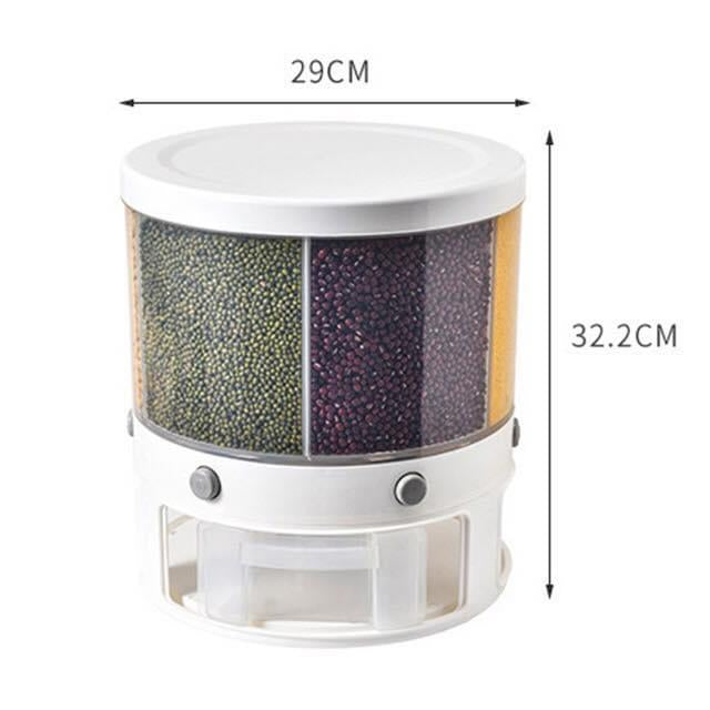 5 Partition Rotating Dispenser