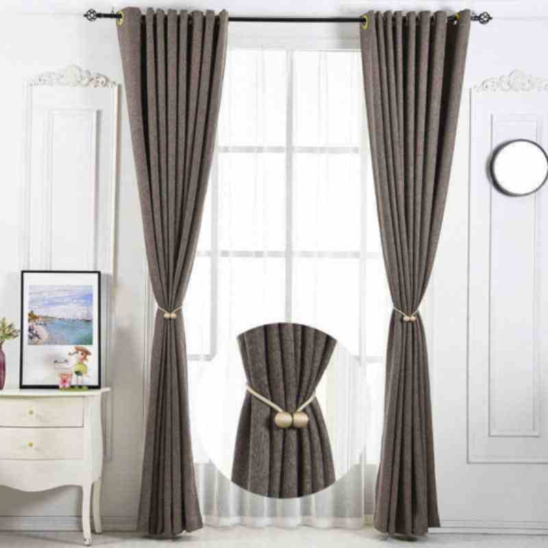 Magnetic Curtain Buckle Holder (2pc Pair)