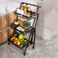 3-Tier Kitchen Fruits And Vegetables Folding Storage Rack