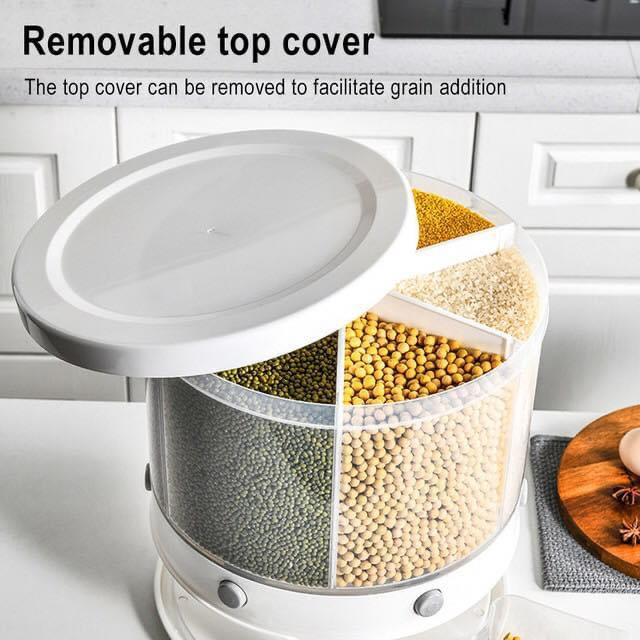 5 Partition Rotating Dispenser