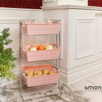 Limon Rectangle Potato & Onion Rack 3 Floor