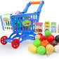 Baby's Shopping Trolley with Toy (46 Pieces)