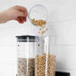 Wall Mounted Dry Food Storage 3 Cereal Dispenser Triple Snack Grain Container