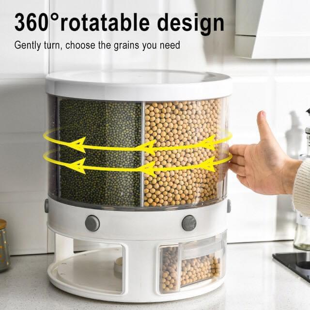 5 Partition Rotating Dispenser