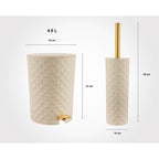 Limon 6 Pcs Acrylic Bath Set