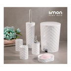 Limon 6 Pcs Acrylic Bath Set