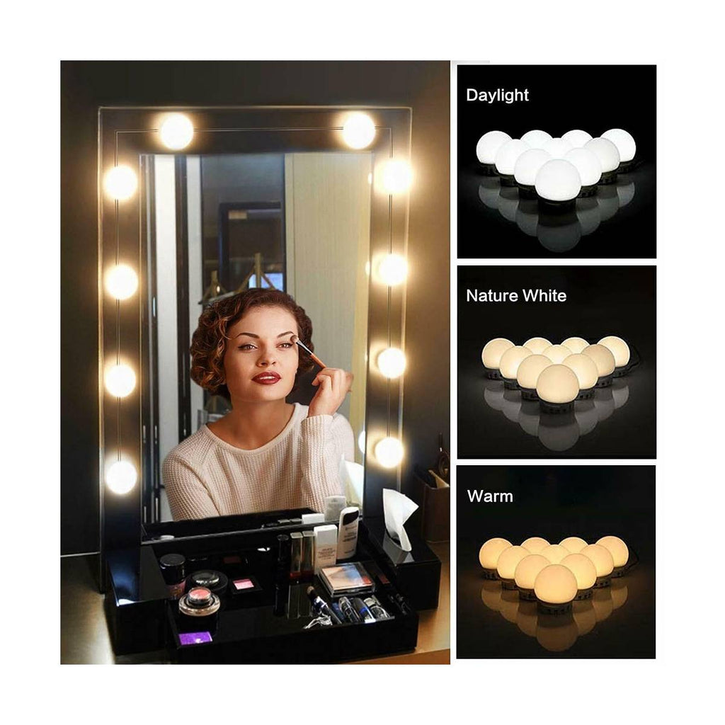 Vanity Mirror Light with 10 Lights for Makeup Dressing Table