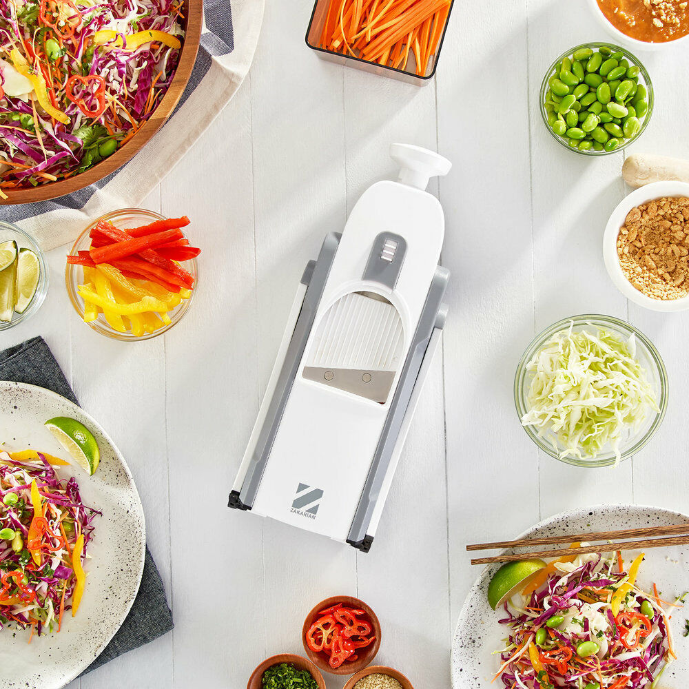 Brava Spring Slicer, Safe Slice Mandoline for Vegetables