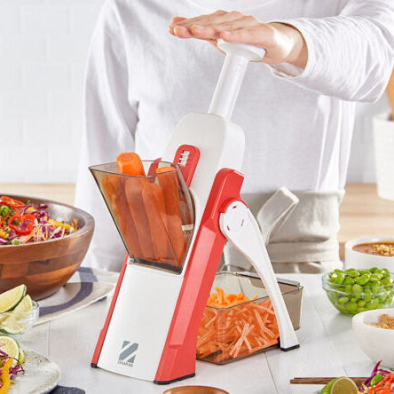 Brava Spring Slicer, Safe Slice Mandoline for Vegetables