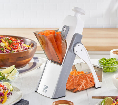 Brava Spring Slicer, Safe Slice Mandoline for Vegetables