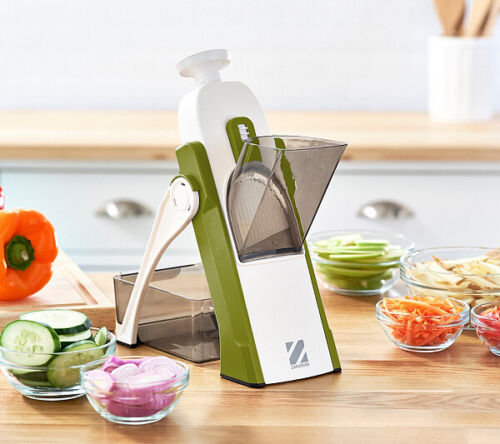 Brava Spring Slicer, Safe Slice Mandoline for Vegetables